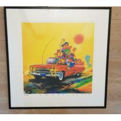 Te koop! Ad Verstijnen - Cadillac - Zeefdruk