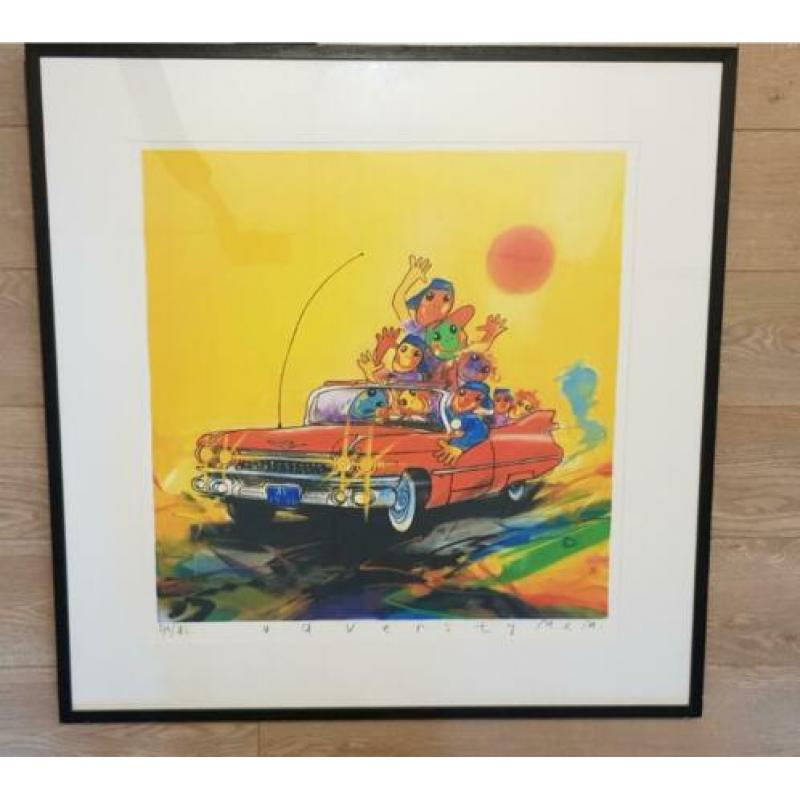 Te koop! Ad Verstijnen - Cadillac - Zeefdruk