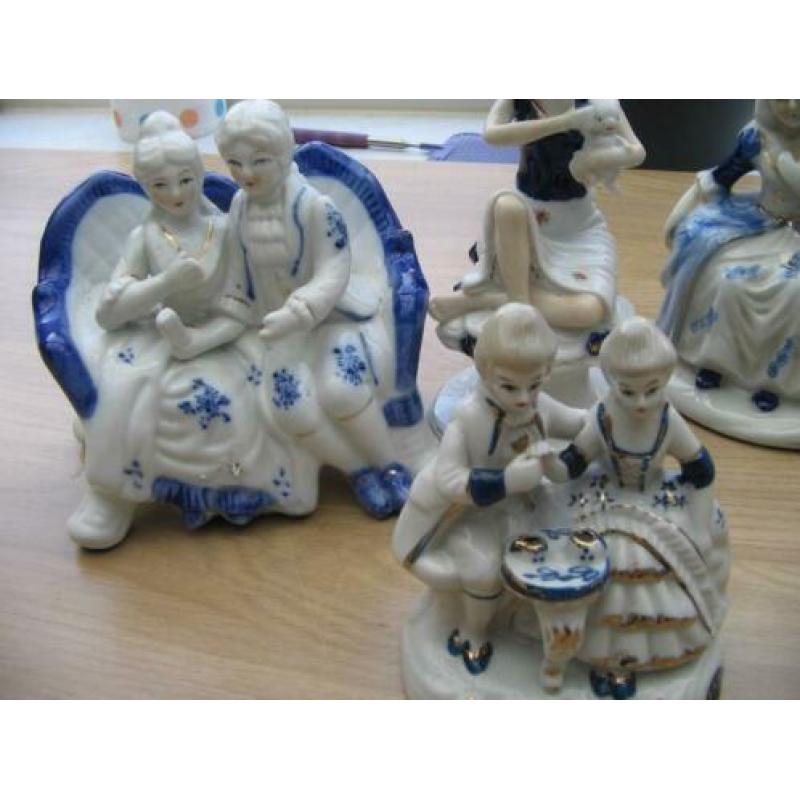 delfts blauwe beeldjes