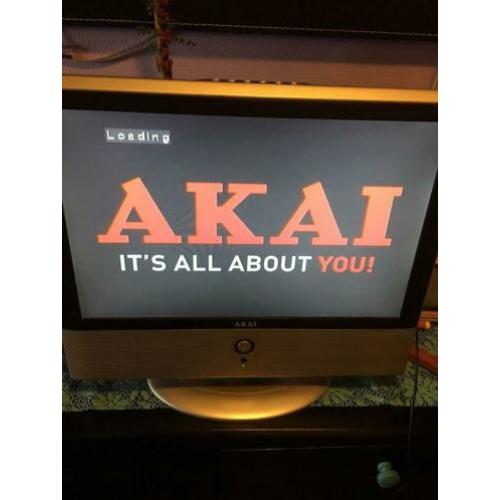 Akai lcd tv 19" Televisie of monitor