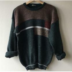 Vintage 90’s trui, heren, small, medium, wol mix, nineties