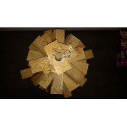 Houten kerstboom