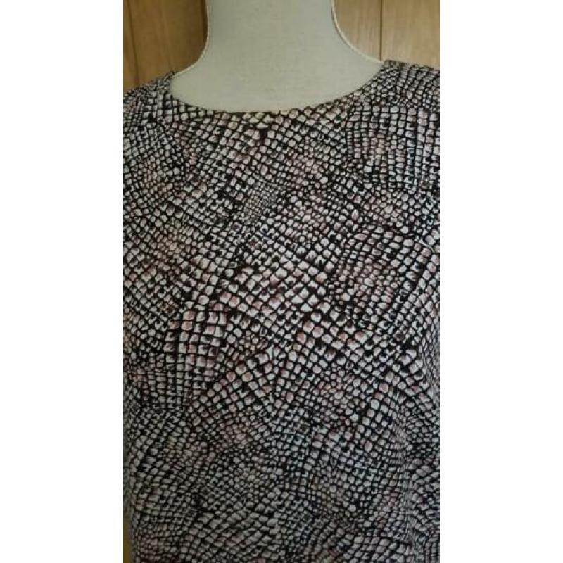 ZGAN JURK van H & M MAAT 40/42 o t o 51 cm NIEUWSTAAT