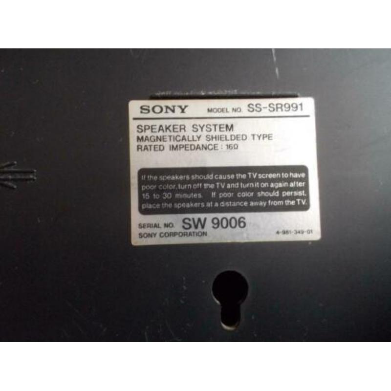 Speakers Sony (2 stuks)