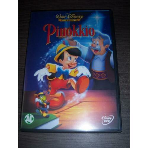 Walt Disney Classics 1e Editie op dvd PINOKKIO in nieuwstaat