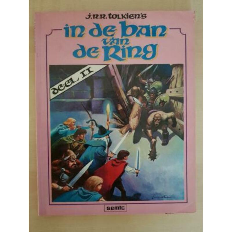 In de ban van De Ring-J.J.R. Tolkien-Deel 1t/m3-Semic Press
