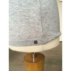 NO NO shirt grijs + stretch nieuwstaat mt 122 / 128 D4