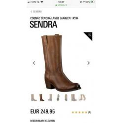 Sendra cowboylaarzen cognac 40