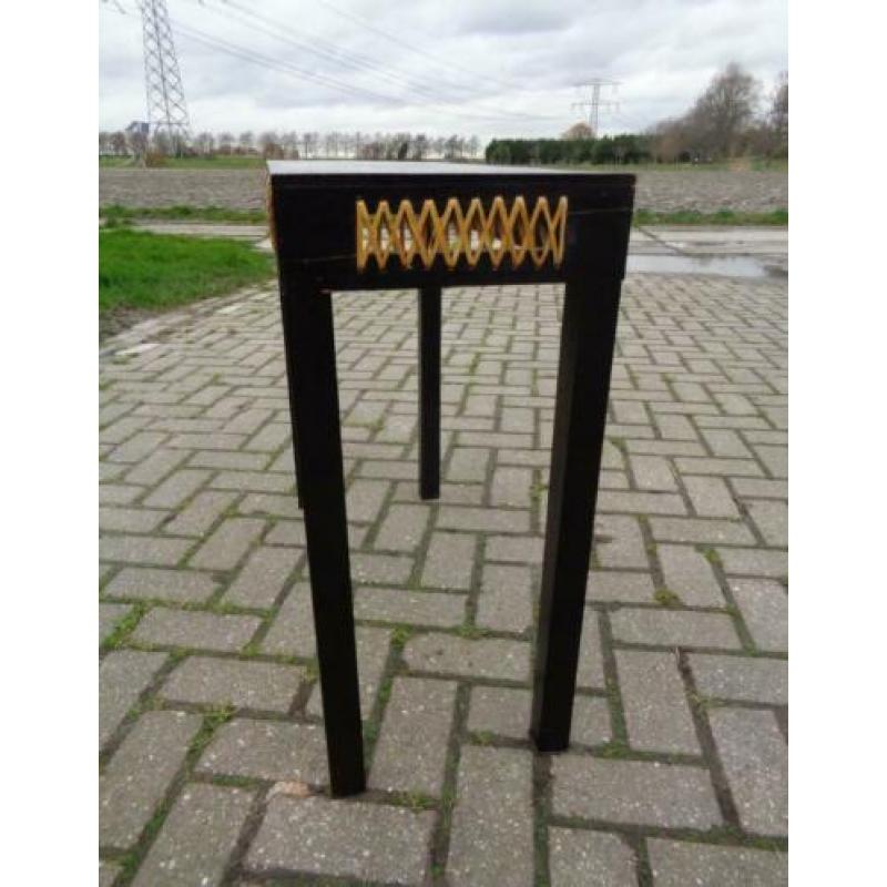 Koloniale rechthoekige sidetable