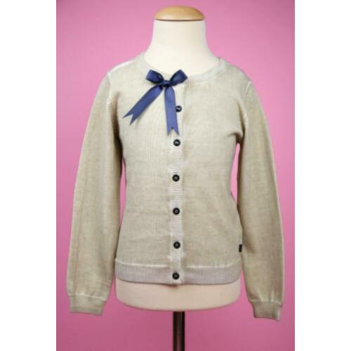 *NIEUW* Baker Bridge fijngebreid vest beige maat 116/122