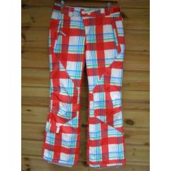 O'Neill Snowboard Ski broek Geblokt 5Kmm/8Kgrs NIEUW! MT 38
