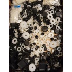 Partij nylon sluitringen doppen CARROSSERIERING