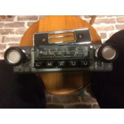 Blaupunkt oldtimer autoradio