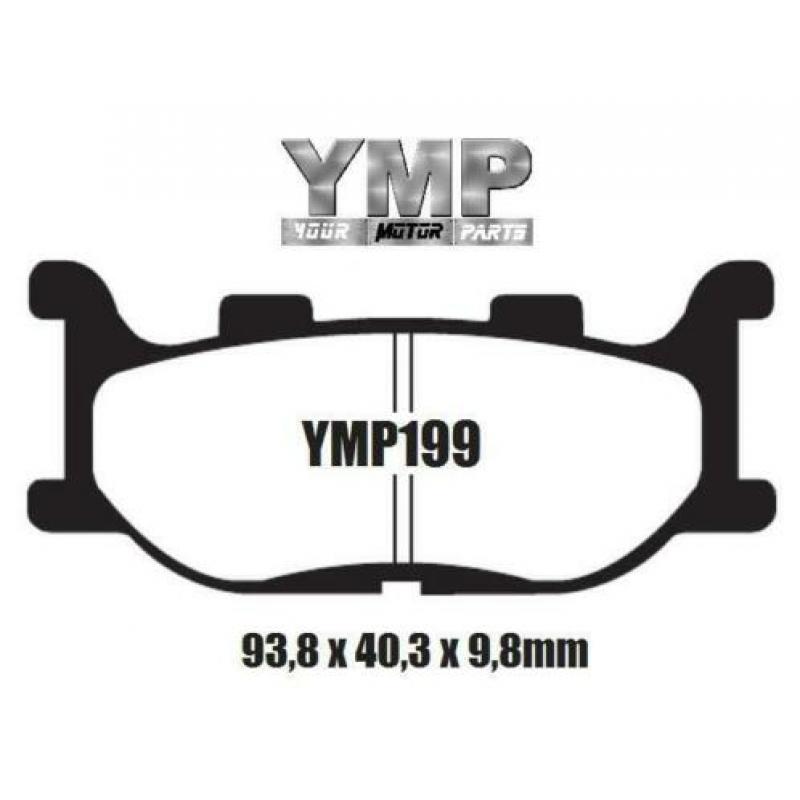 Remblokken Yamaha 660cc MT03 SZR660 YFM660 MT 03 SZR YFM 600