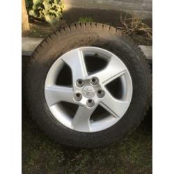 15” originele toyota auris / corolla velgen + winterbanden