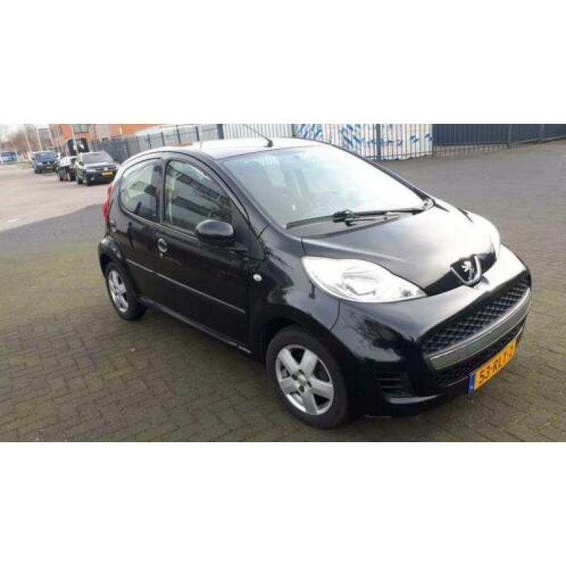Peugeot 107 1.0 12V 5DR 2011 Zwart metallic
