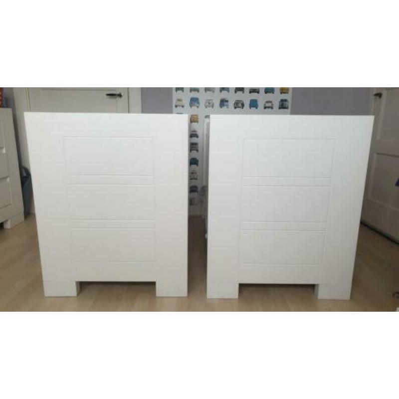 Ledikant / kinderbed en commode, Interbaby Miami, wit