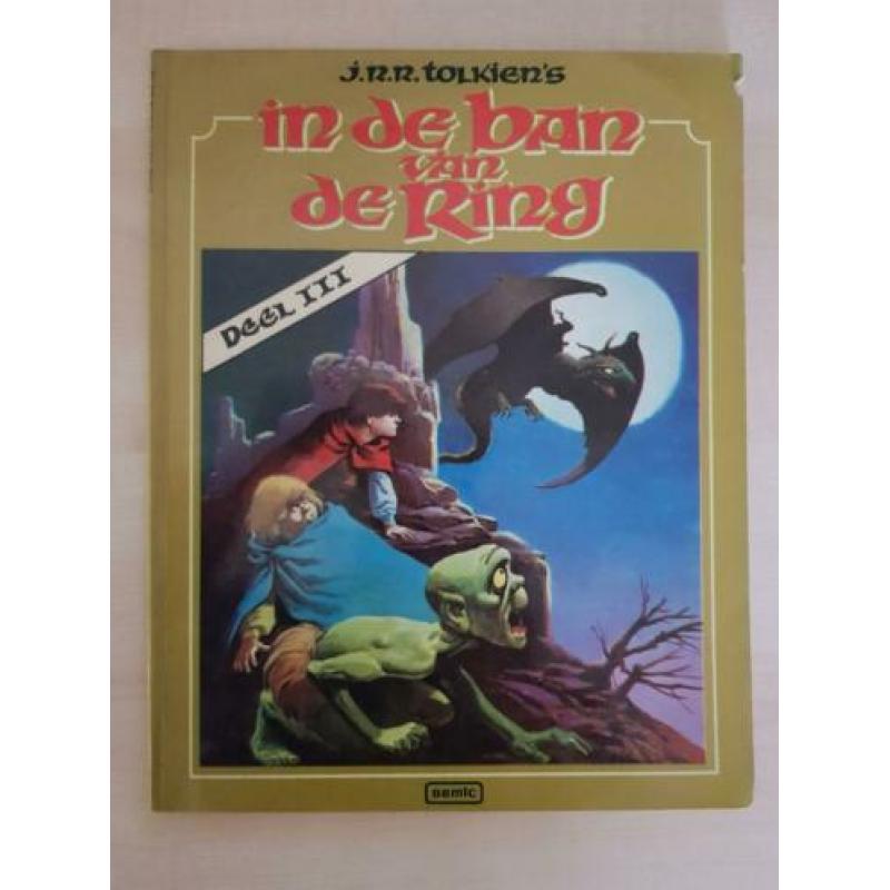 In de ban van De Ring-J.J.R. Tolkien-Deel 1t/m3-Semic Press