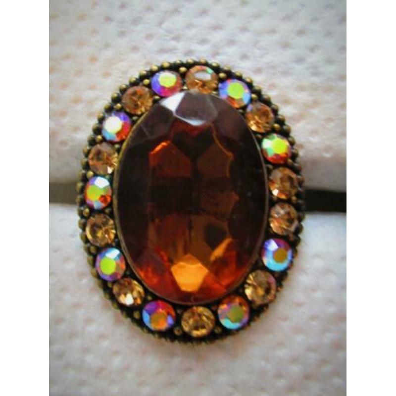 Ring~Theater~Toneel~Kostuumsieraden~Ringen~Grote Stenen~Carn