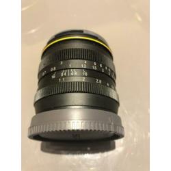 Sony E-mount 50mm f/1.1 Kamlan lens