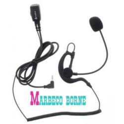 Headset, Oortje voor portofoons, Handsfree, Microfoonboom