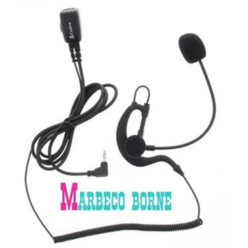 Headset, Oortje voor portofoons, Handsfree, Microfoonboom