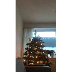 Complete kunstkerstboom met versiering