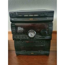 Sony HCD RX70 Stereo set inclusief boxen