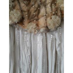 Prachtige winter mantel met ijspegels