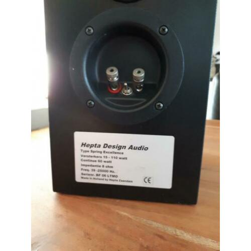 Hepta spring Excellence speakers 2x.