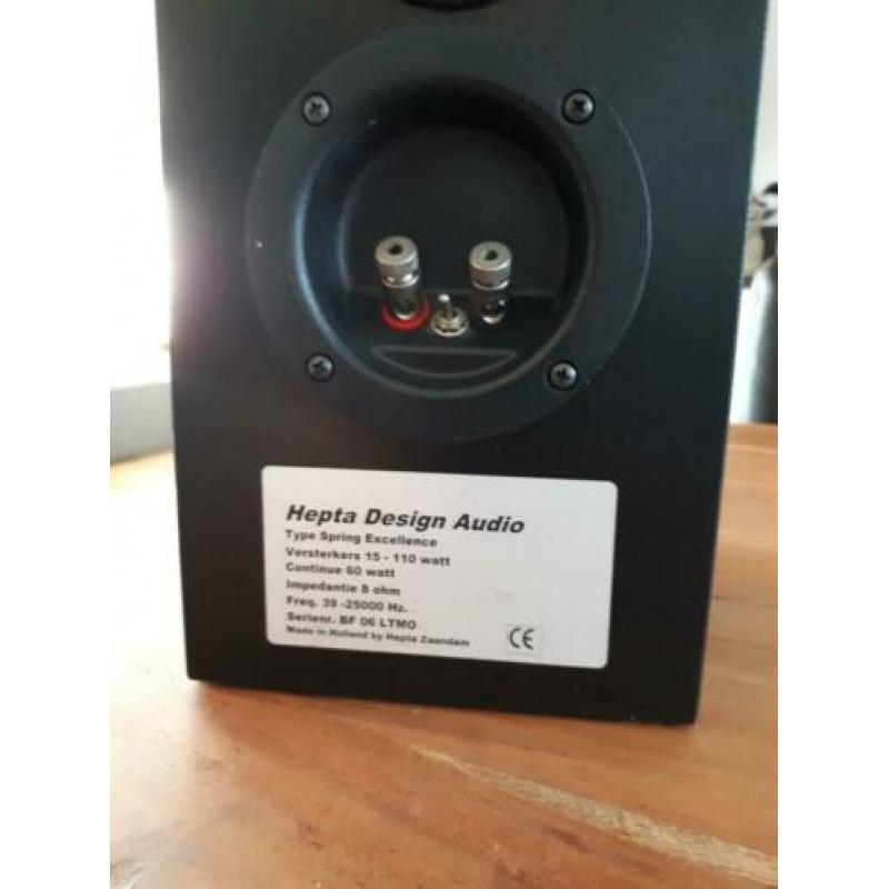 Hepta spring Excellence speakers 2x.