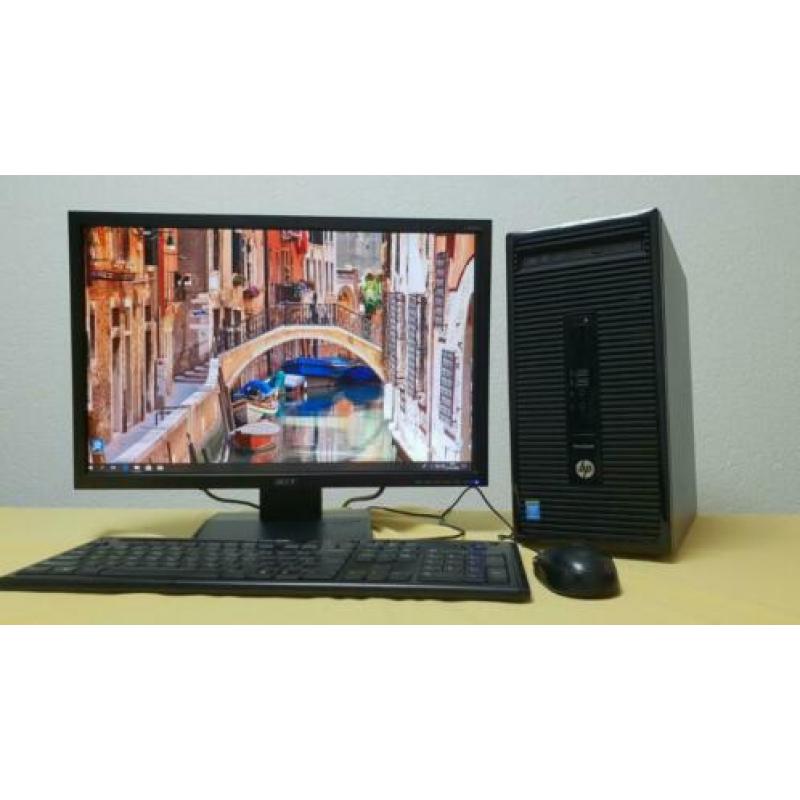 Krachtige i5 SSD 8 Gb Ram LCD 22 "500GB HD Win10 Pro USB 3.0