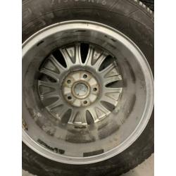 Audi a8 velgen met winterset