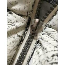 DESIGUAL Heerlijke warme en mooie crème winter jas , mt 38