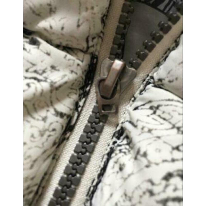 DESIGUAL Heerlijke warme en mooie crème winter jas , mt 38