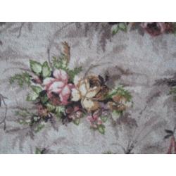 aparte Franse loper met roze rozen brocante landelijk 350x60