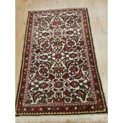 Vintage handgeknoopt perzisch tapijt Hamadan 130x77