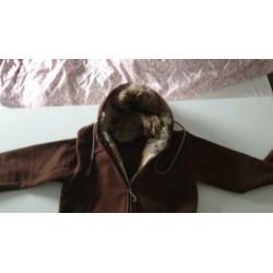 Juicy couture vest met fake fur maat 36/38