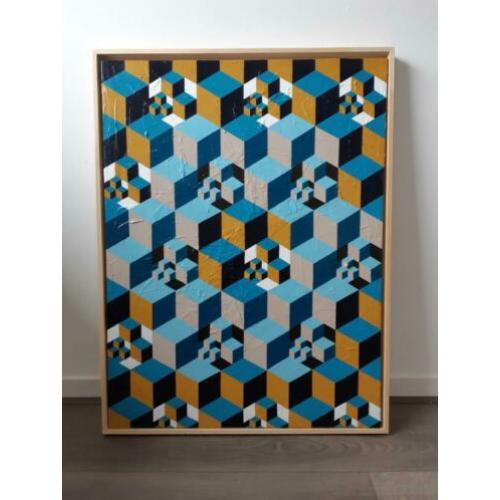Acryl schilderij nieuw