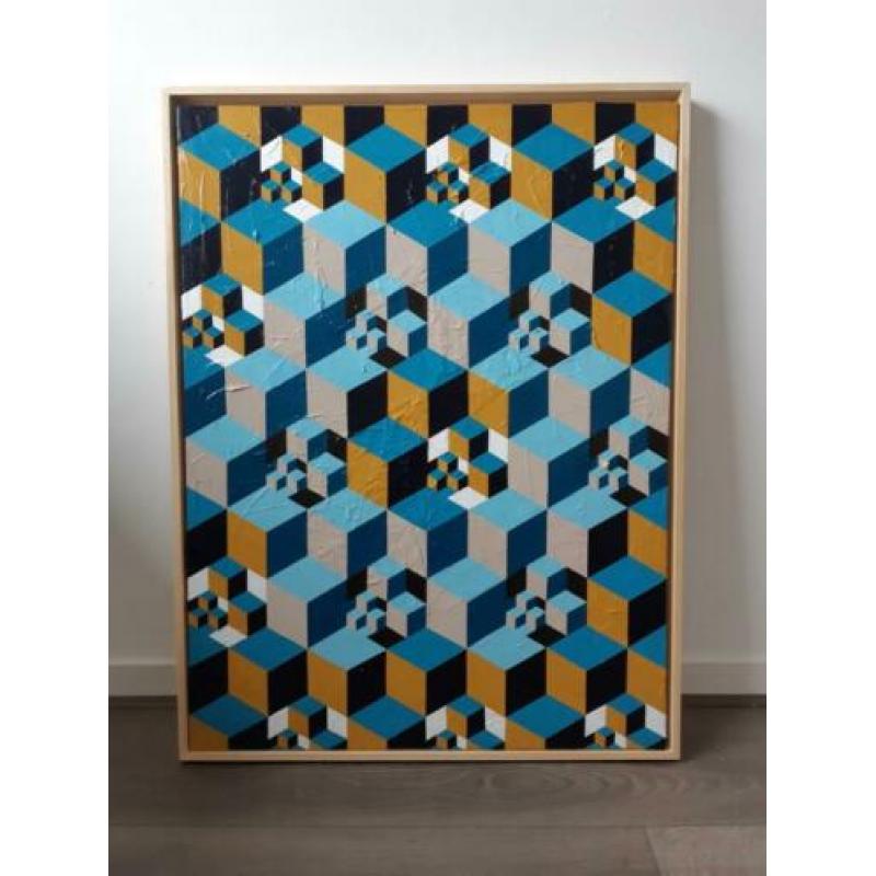 Acryl schilderij nieuw