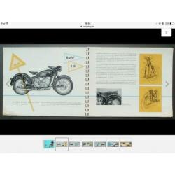 BMW ringbrochure 1955 R50 R69 R67 .....