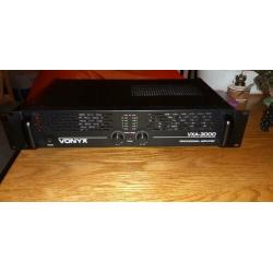 Complete set geluids apparatuur 3000 Watt