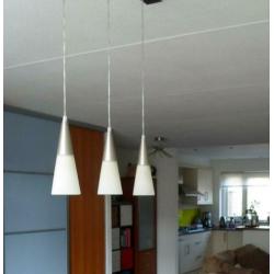 Hanglamp en wandlampjes met schakelaar