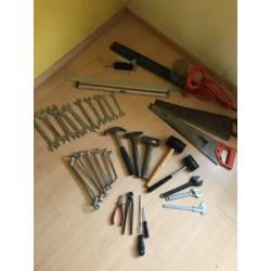 gereedschap en werkmateriaal - alles in één koop -