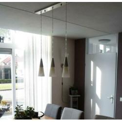 Hanglamp en wandlampjes met schakelaar