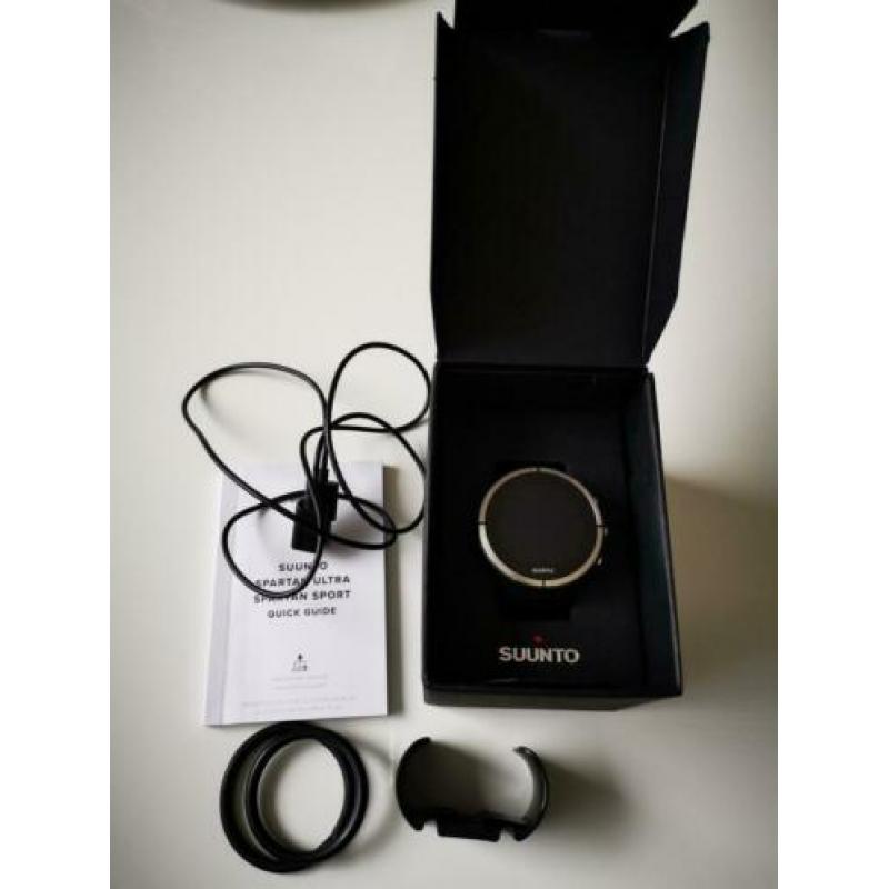 Suunto Spartan Ultra zwart incl borstband en bike mount