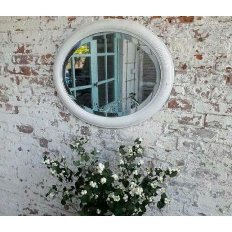 Brocant shabbychic , oude spiegel / allegonda