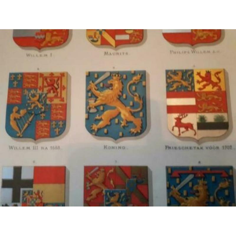wapenschilden van het geslacht Oranje Nassau