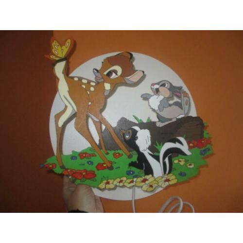 Bambi wandlamp lamp kapstok