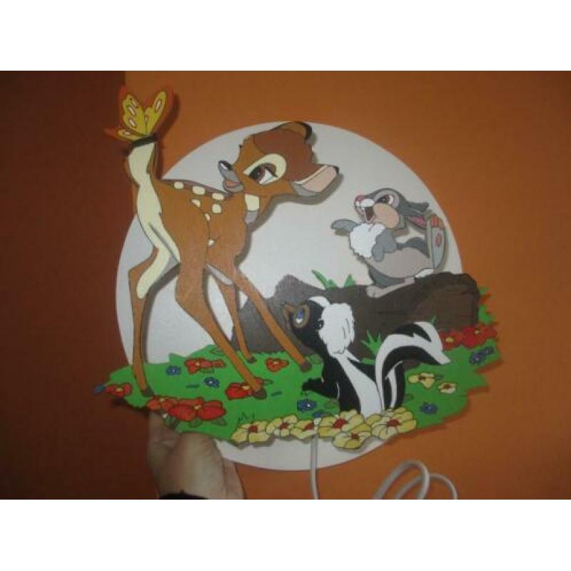 Bambi wandlamp lamp kapstok